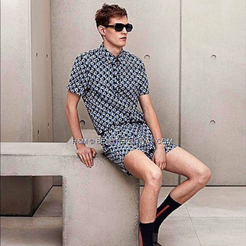 New rare Marni h&m swim suit trunks M